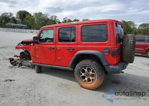2021 Jeep Wrangler Unlimited Rubicon z USA, uszkodzony, nr VIN 1C4HJXFN5MW709473